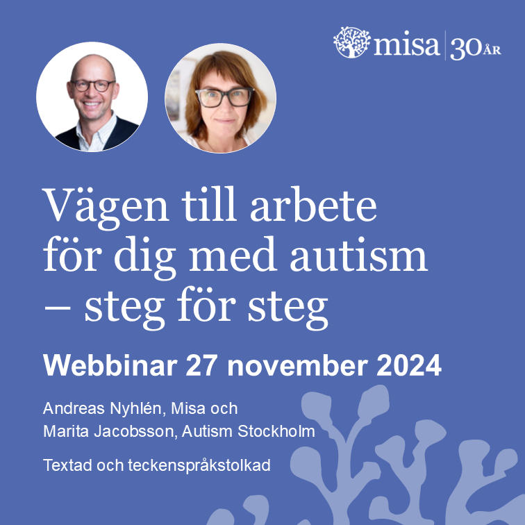 Vägen till arbete för dig med autism