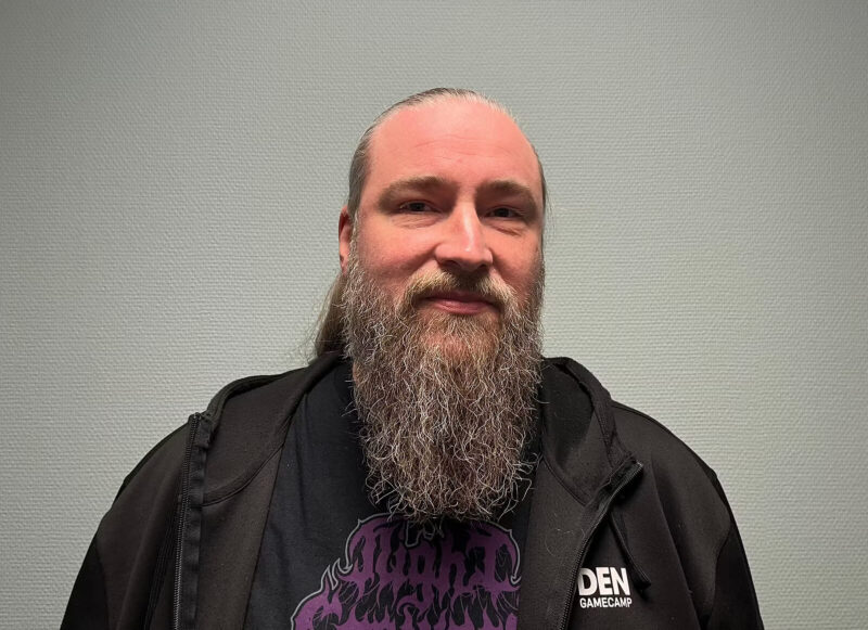 Porträttbild på Peter som varit deltagare i sysselsättning på Misa Södra Station