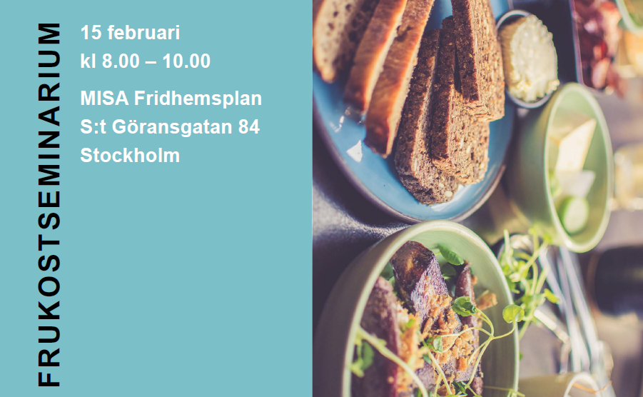 Välkomna på frukostseminarium den 15 februari!